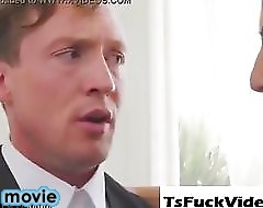 Pierce Paris is fucking spicy Latina shemale Chanel