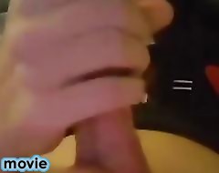 Cute CD playing with dick